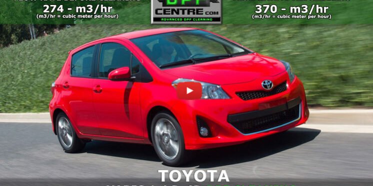 TOYOTA YARIS 1.4 DPF CLEANING DPF Cleaning